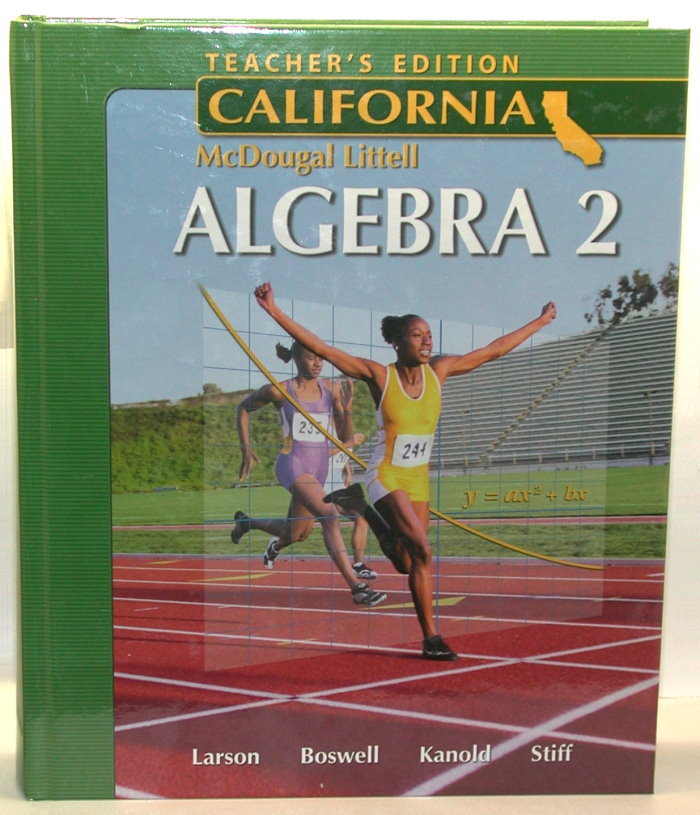 Homework help mcdougal littell algebra 2